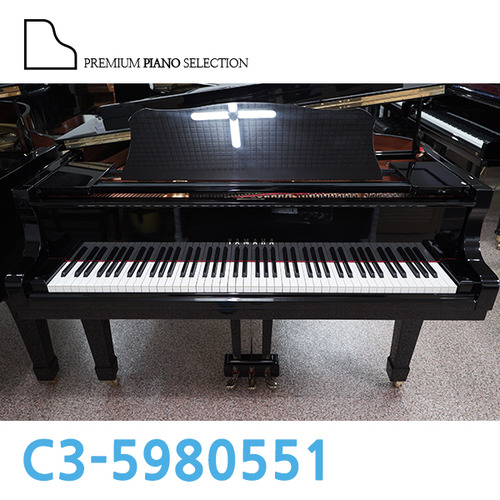 [중고] 야마하 그랜드 피아노 C3 ( 186cm ) / Serial # 5980551